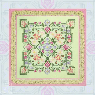 Digital embroidery chart “Flowering May”