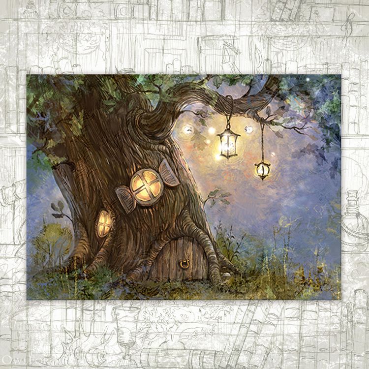 “Lullaby” Postcard