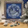 Printed embroidery chart “Christmas Snowflake”