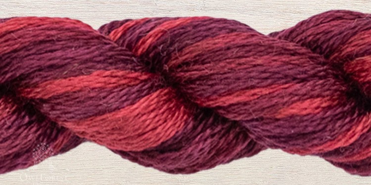 Mouline thread “OwlForest 3505 — Cherry compote”