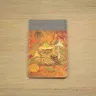 “Owl in Mushroom Cap” Leather Cardholder