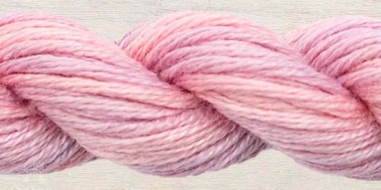 Mouline thread “OwlForest 2508 — Pink Marguerite”