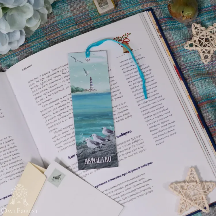 “The Cape of Free Seagull” Bookmarker