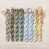 Set of OwlForest Hand-Dyed Threads for the «Hour of the Owl» (Thread Trade n.a. Kirov)