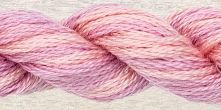 Mouline thread “OwlForest 3508 — Pink Marguerite”