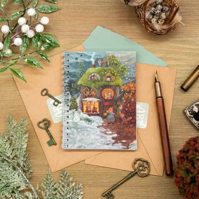 “House of All Seasons” A6 Scribbling Pad 