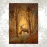 “Forest Deer” Postcard