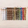 Set of OwlForest Hand-Dyed Threads for the “Owl Academy” Chart (DMC)