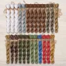 Set of OwlForest Hand-Dyed Threads for the “Owl Academy” Chart (DMC)