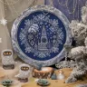 Digital embroidery chart “New Year Snowflake”