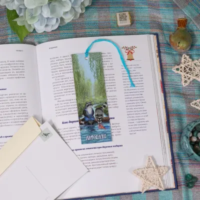 “A Day by the Stream” Bookmarker