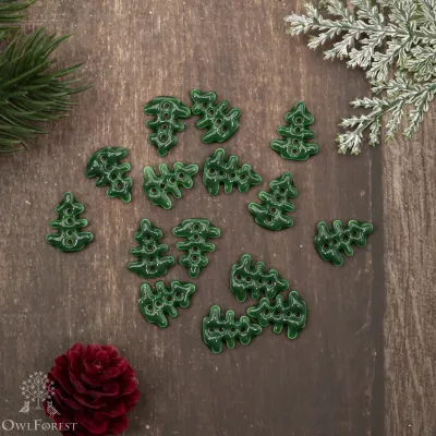 Ornamental buttons “Little Spruce”