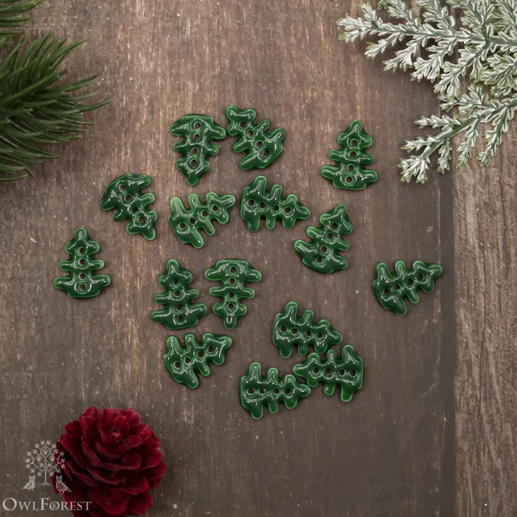Ornamental buttons “Little Spruce”