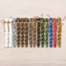 Set of OwlForest Hand-Dyed Threads for the “Owl Academy” Chart (Thread Trade n.a. Kirov)