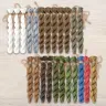 Set of OwlForest Hand-Dyed Threads for the “Owl Academy” Chart (Thread Trade n.a. Kirov)