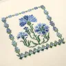 Free embroidery digital chart “Cornflowers”