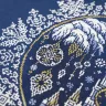 Printed embroidery chart “New Year Snowflake”