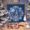 Embroidery kit “New Year Snowflake”