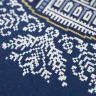 Embroidery kit “New Year Snowflake”
