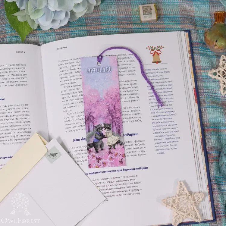 “Under the Plum Trees” Bookmarker