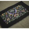 Printed embroidery chart “Amethyst Bird Night Songs”