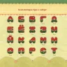 Bead embroidery kit “Watermelon Alphabet” Russian Letters