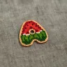 Bead embroidery kit “Watermelon Alphabet” Russian Letters
