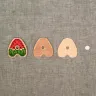 Bead embroidery kit “Watermelon Alphabet” Russian Letters