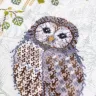Printed embroidery chart “Ural Owl”