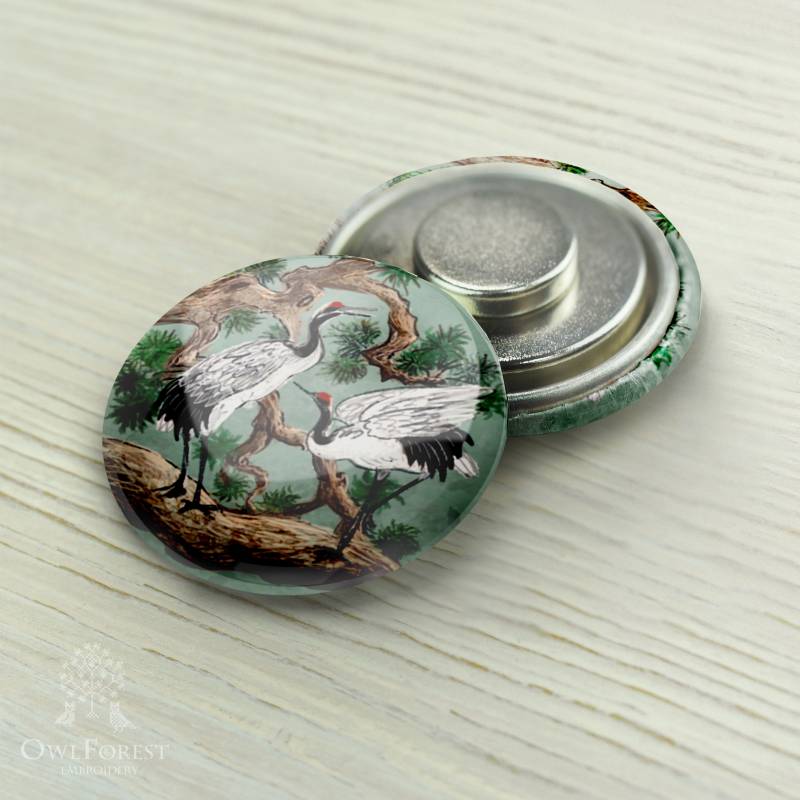 Magnet Needle Minder “Snail in Lilies of the Valley” – Owlforest