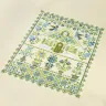 Digital embroidery chart “Blueberry House”