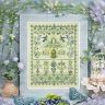 Digital embroidery chart “Blueberry House”