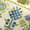 Digital embroidery chart “Blueberry House”