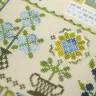 Digital embroidery chart “Blueberry House”