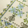 Digital embroidery chart “Blueberry House”