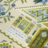 Digital embroidery chart “Blueberry House”