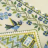 Digital embroidery chart “Blueberry House”