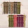 Set of OwlForest Hand-Dyed Threads for the “Coat of Arms of Filingrad” Chart (Thread Trade n.a. Kirov)