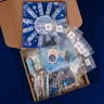 “Seashore Candies. In the Waves” embroidery and ornaments DIY kit