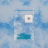 “Seashore Candies. In the Waves” embroidery and ornaments DIY kit