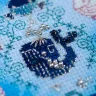 “Seashore Candies. In the Waves” embroidery and ornaments DIY kit