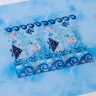 “Seashore Candies. In the Waves” embroidery and ornaments DIY kit