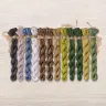 Set of OwlForest Hand-Dyed Threads for the “Ural Owl” Chart (DMC)