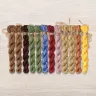 Set of OwlForest Hand-Dyed Threads for the “Owl Bite” Chart (DMC)