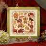 Digital embroidery chart “Funny Elephants”