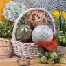 Digital embroidery chart “Pandas Qaker Ball”