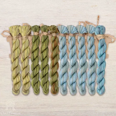 Set of OwlForest Threads for the “Russian Windows” Chart (Thread Trade n.a. Kirov)