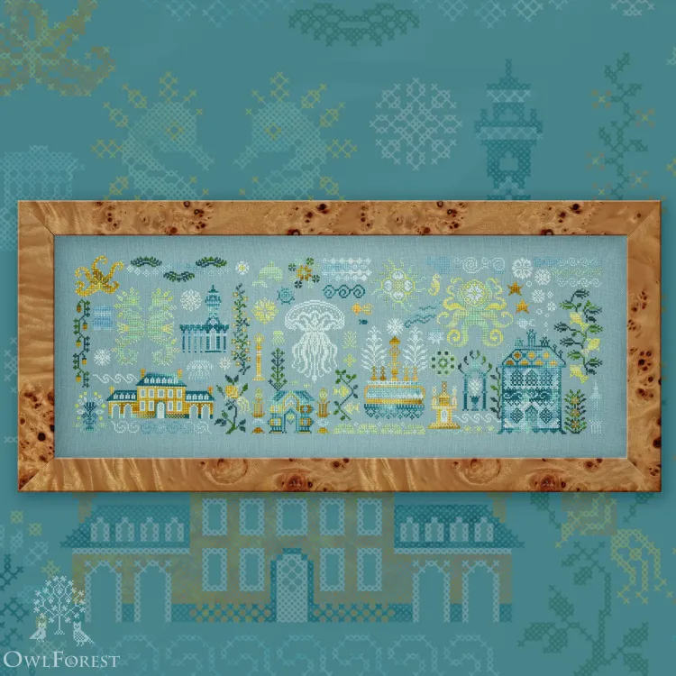 Digital embroidery chart “Atlantis”