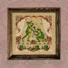 Digital embroidery chart “Oyster Shroom Theater”
