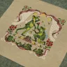 Digital embroidery chart “Oyster Shroom Theater”